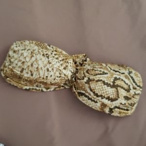 Vintage CIA.MARÍTIMA Bikini Bandeau Top Woman Size M